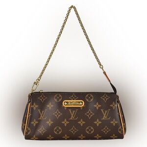 Louis Vuitton Monogram Canvas Eva Pochette Shoulder Bag